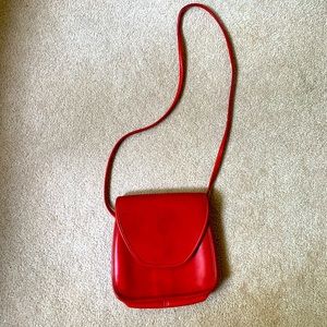 Vintage COACH Original Red Casey Bag
